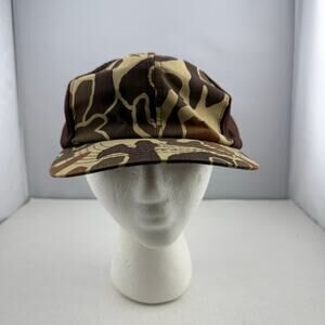 Duck Camo Trucker Hat Adjustable SnapBack Cap Camouflage Brown
